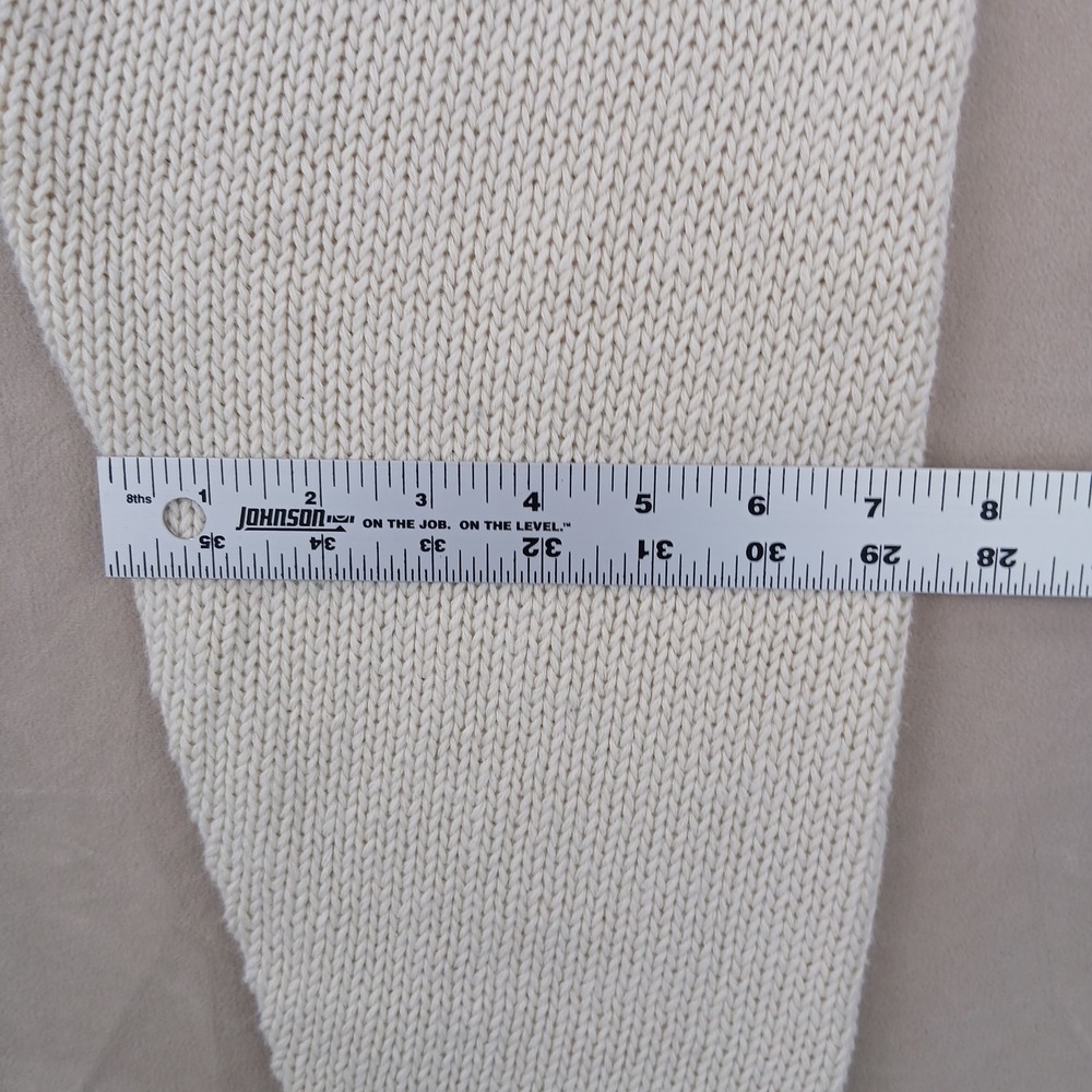 American Eagle XL Mens Sweater V Neck Cricket Chunky Knit 22x25 Vintage - Picture 11 of 14